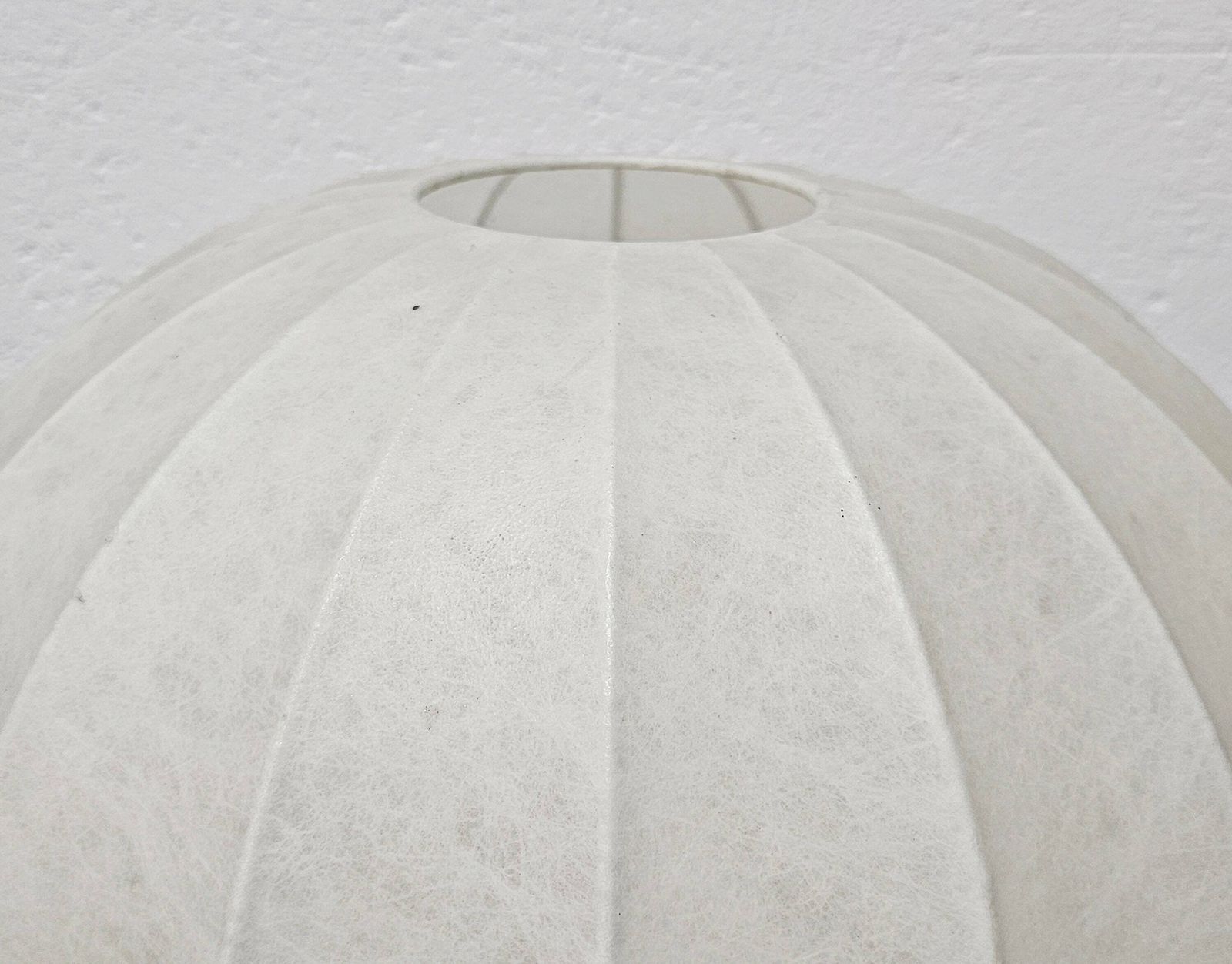 Mid Century Modern Cocoon Table Lamp In Style Of Castiglioni With Touch Sensor For 3 Levels Of Light Intensity Made In Italy In 1970s photo 780.0