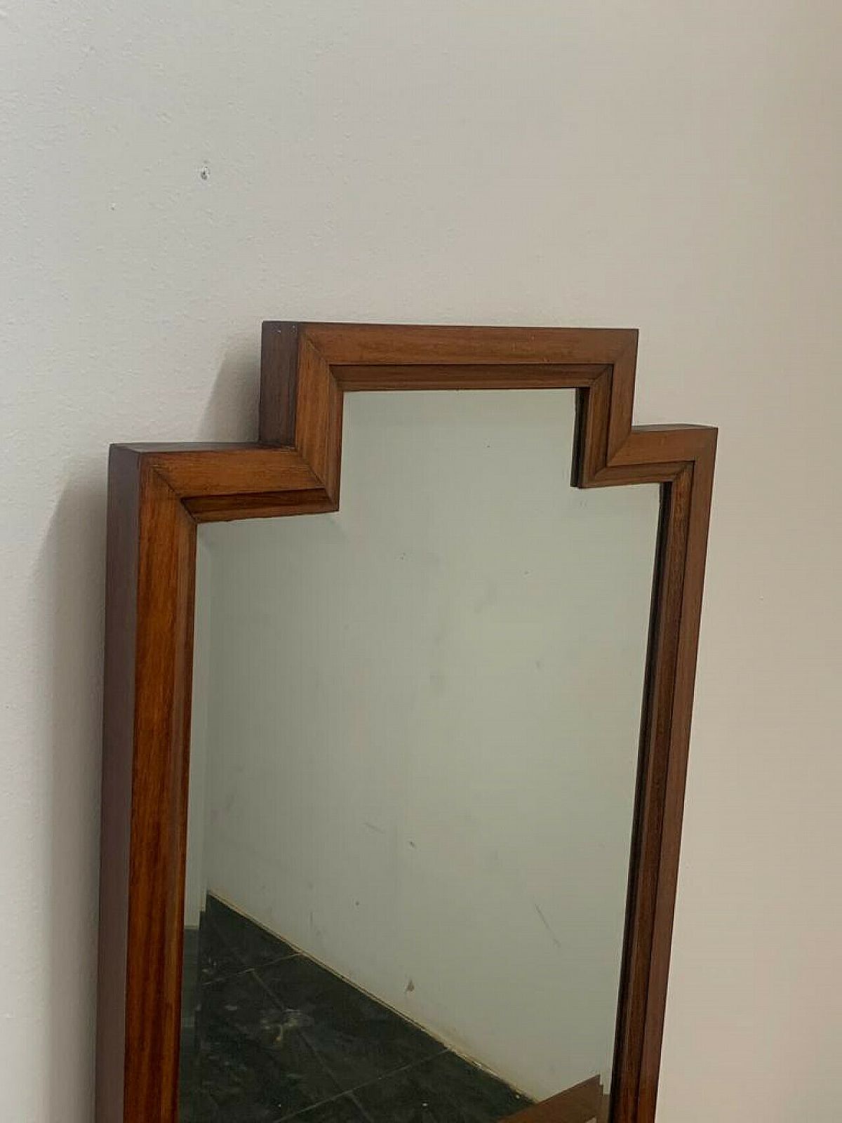 Walnut, Walnut Root And Maple Vanity Mirror, 1930s photo buy