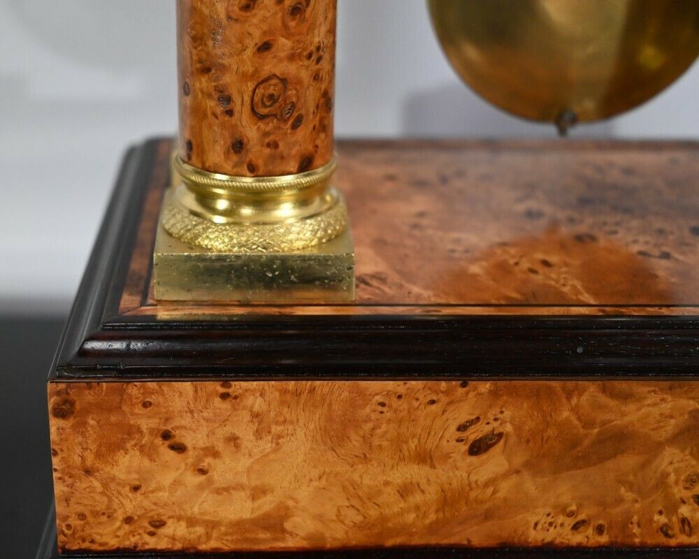 photo buy Thuya Magnifying Glass Pendulum, Empire Period – 1st Part 19th