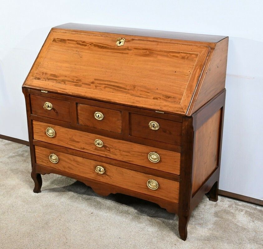 Mahogany Port Scriban Commode From Saint Martin And Cuba, Louis XV – 18th Century photo Furniture