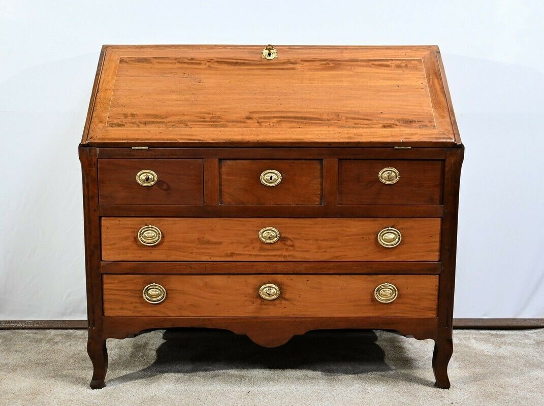 Mahogany Port Scriban Commode From Saint Martin And Cuba, Louis XV – 18th Century photo vinterior