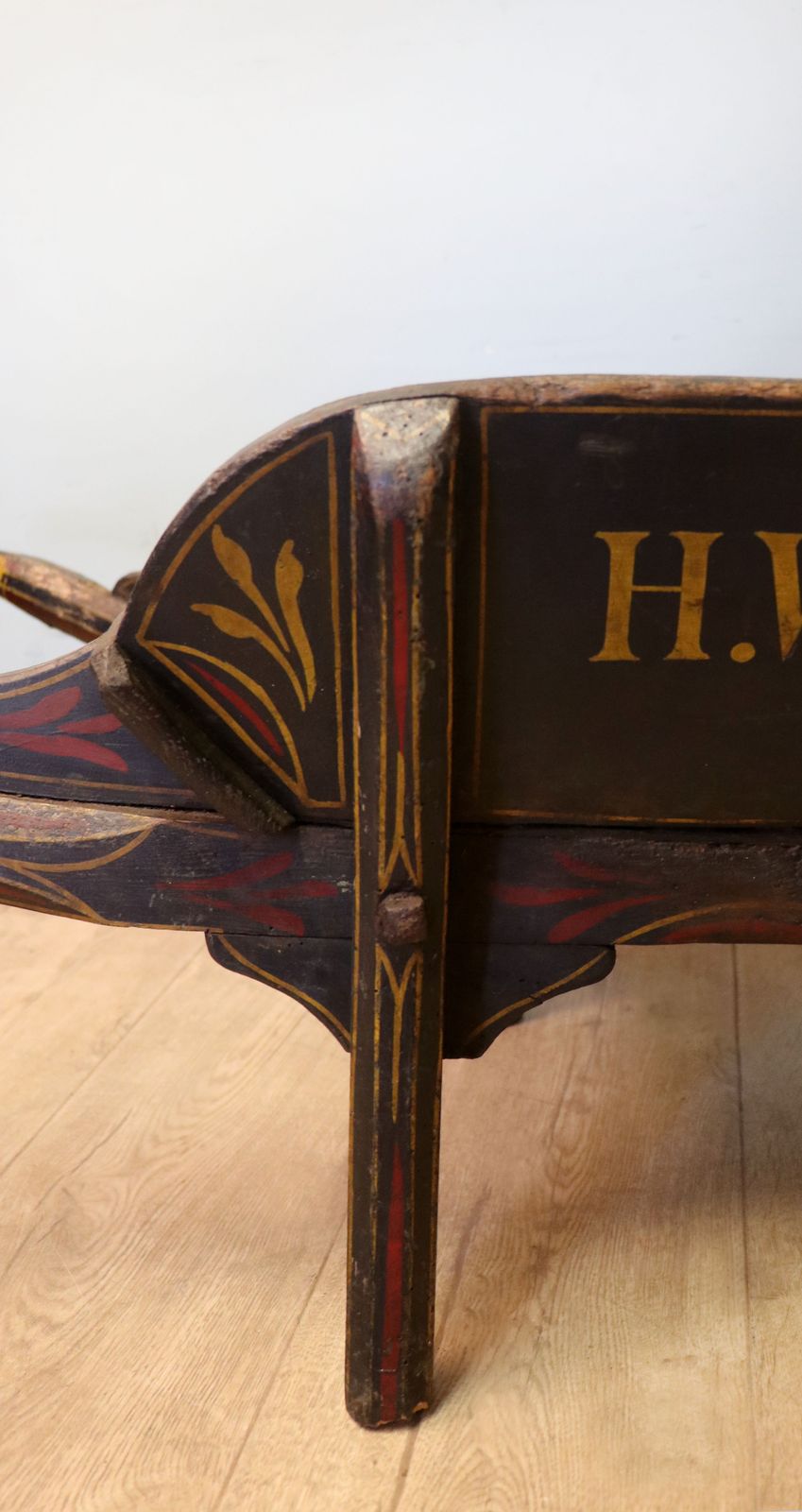 photo for sale A Wonderful Antique Child’s Wheelbarrow!
