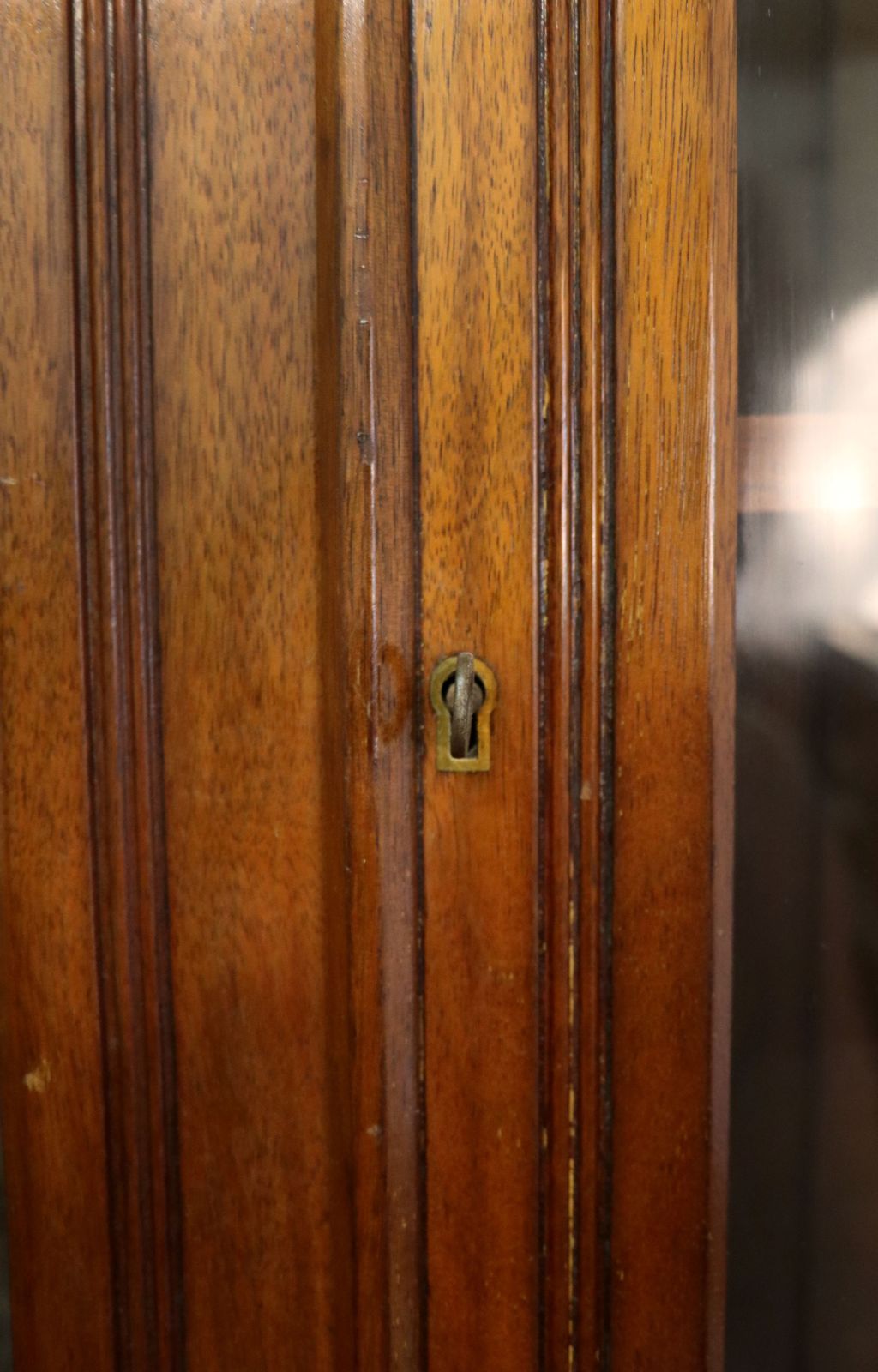 photo for sale A Wonderful Late 19th Century American Walnut Bookcase Cabinet