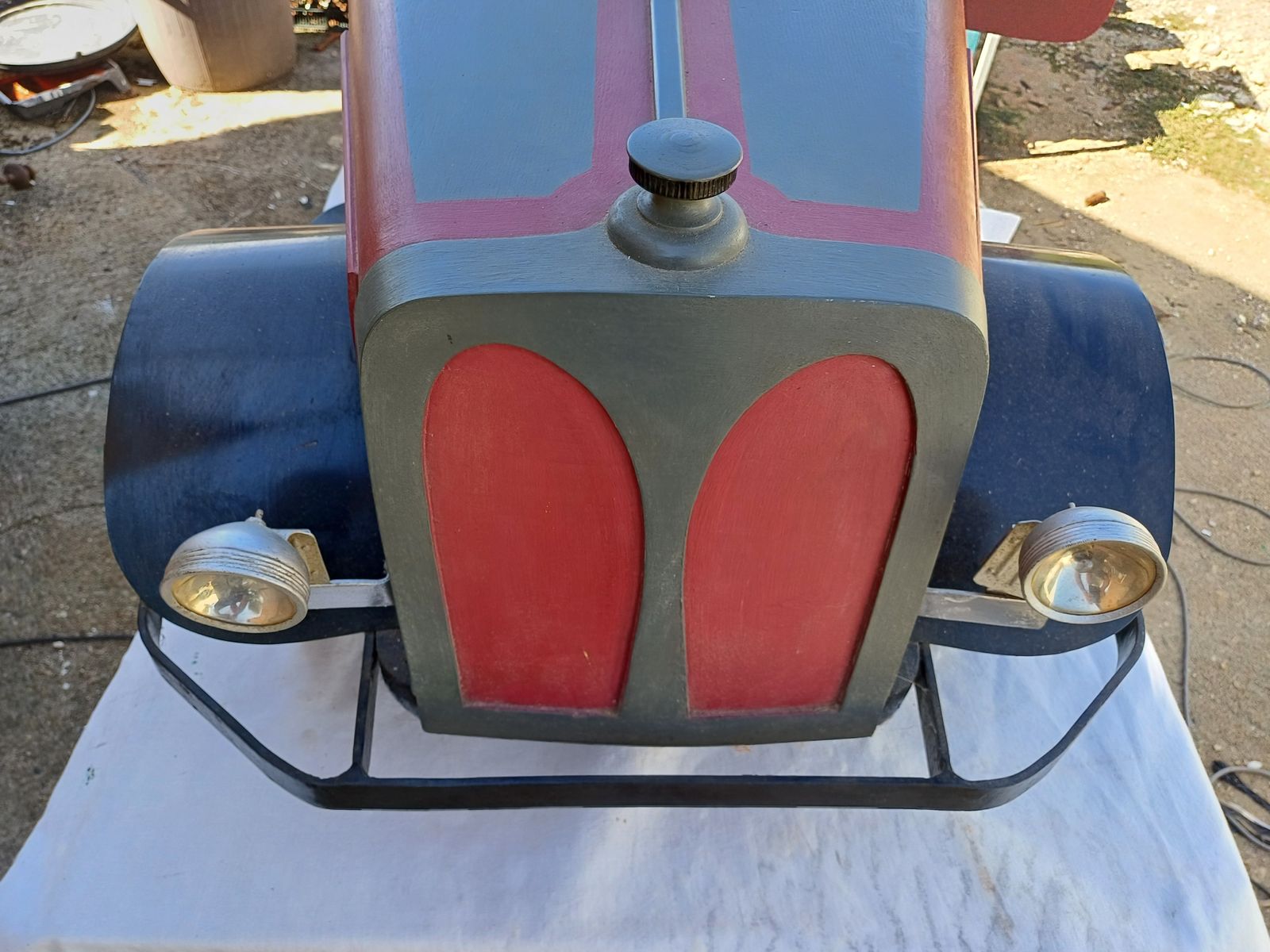 Home Decor Old Toy Pedal Car Fiat 1930, 1930s photo