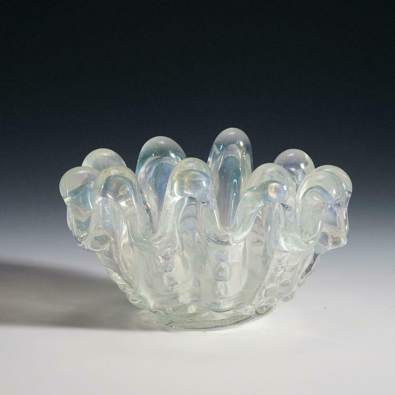 Ercole Barovier   Barovier & Toso 'A Grosse Costolature' Bowl 1942 photo furniture
