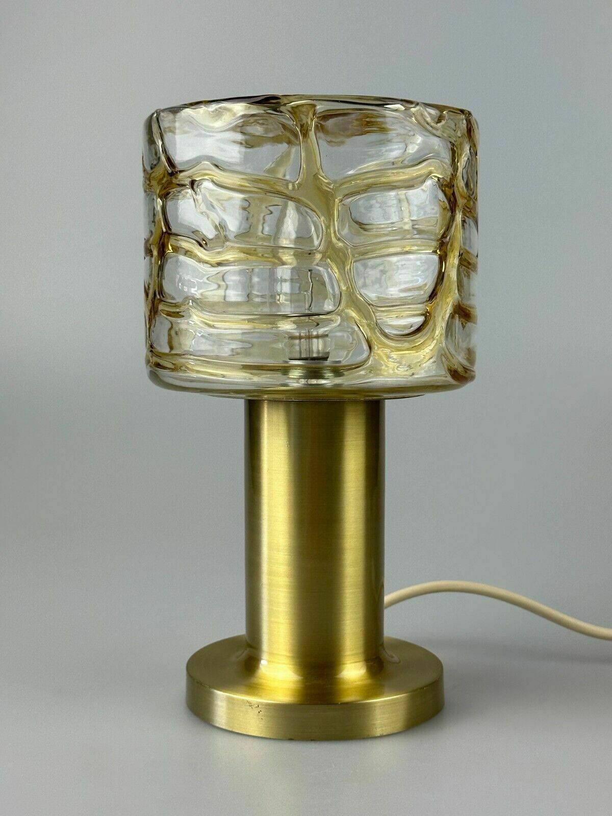 60s 70s Table Lamp Bedside Lamp Brass Doria Leuchten Germany Design photo furniture