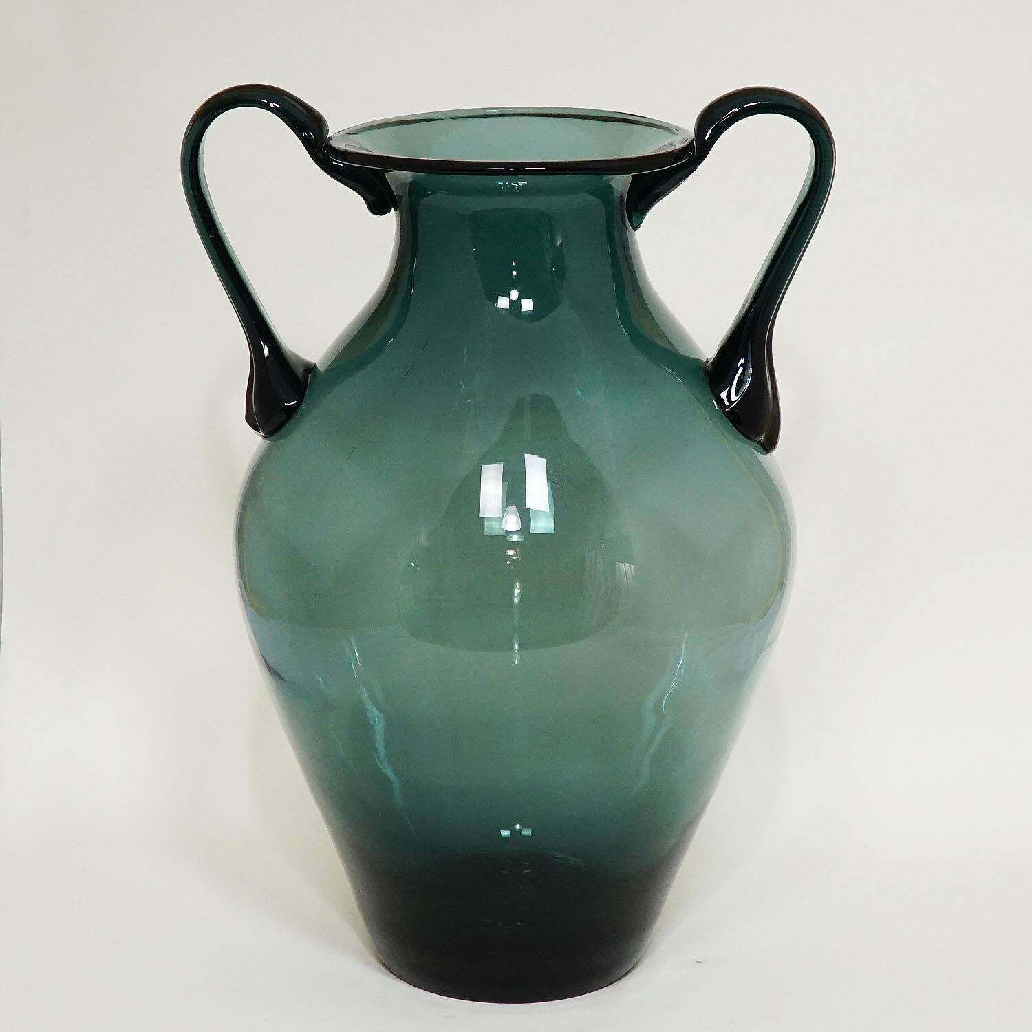 Exceptional Large Bauhaus Floor Vase By Wilhelm Wagenfeld For Wmf Ca. 1950 photo for sale