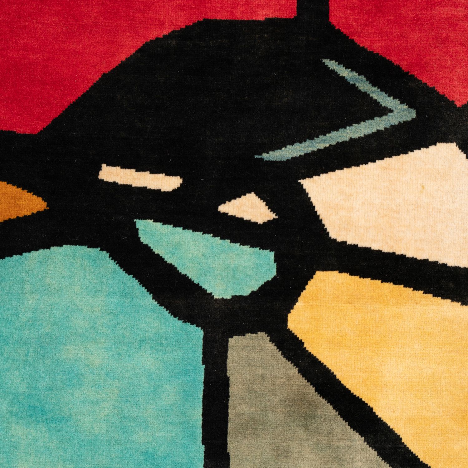 Tapestry,	Abstract	And	In Wool photo Textiles