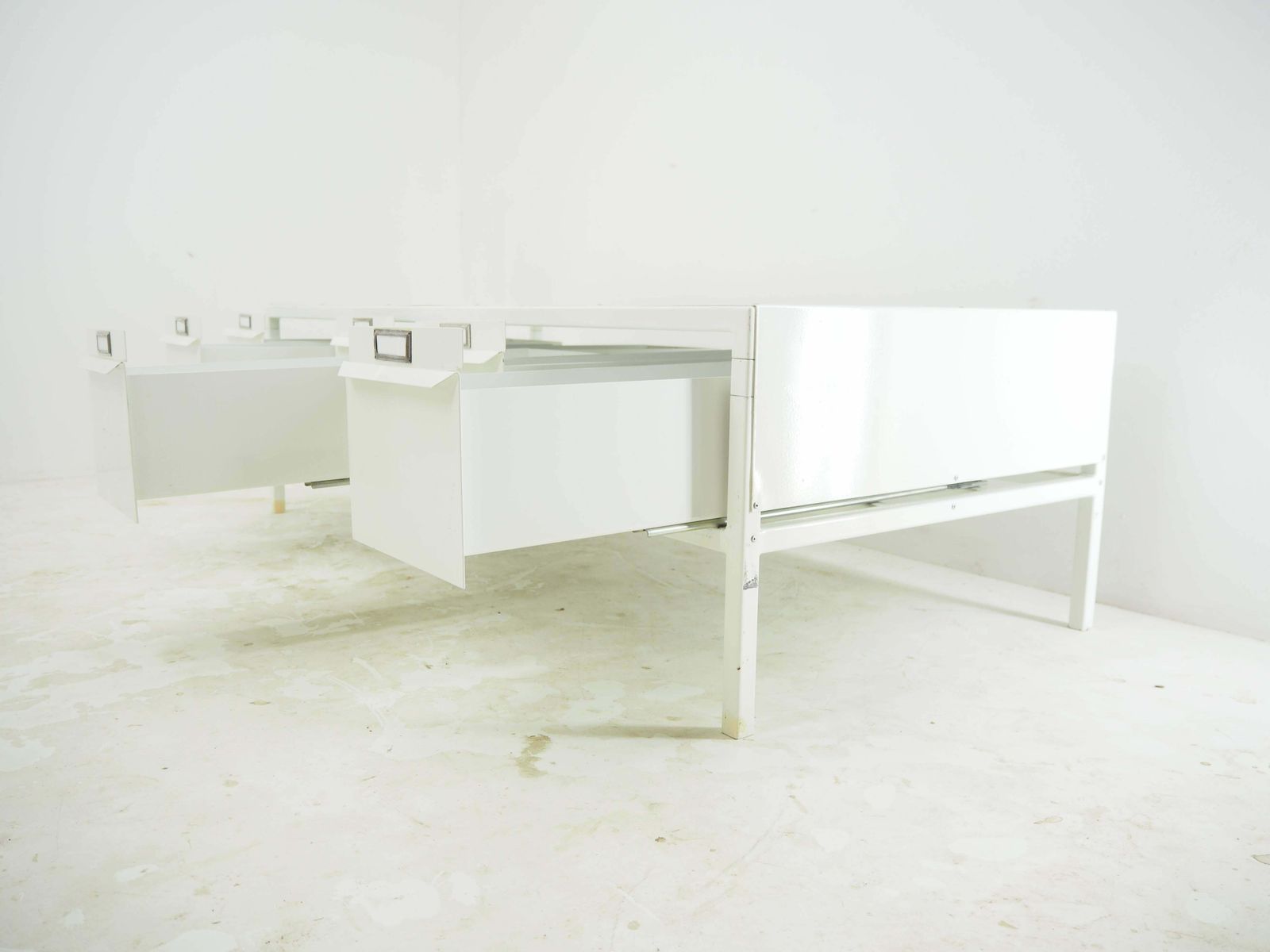 Industrial Metal Cabinet, Commode, Chest Of Drawers, 2000s photo 759.0