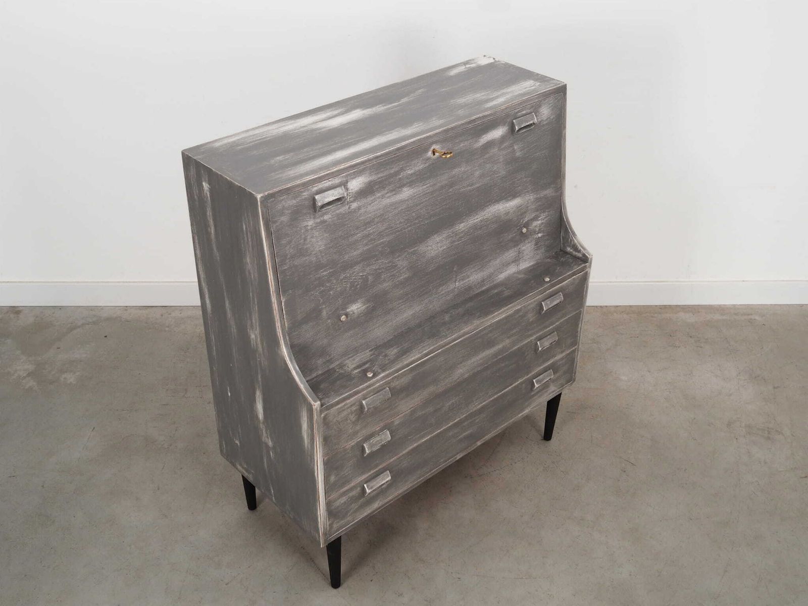 Ash Secretary, Danish Design, 1960s, Designer: Børge Mogensen, Manufacturer: Søborg Møbler photo vintage