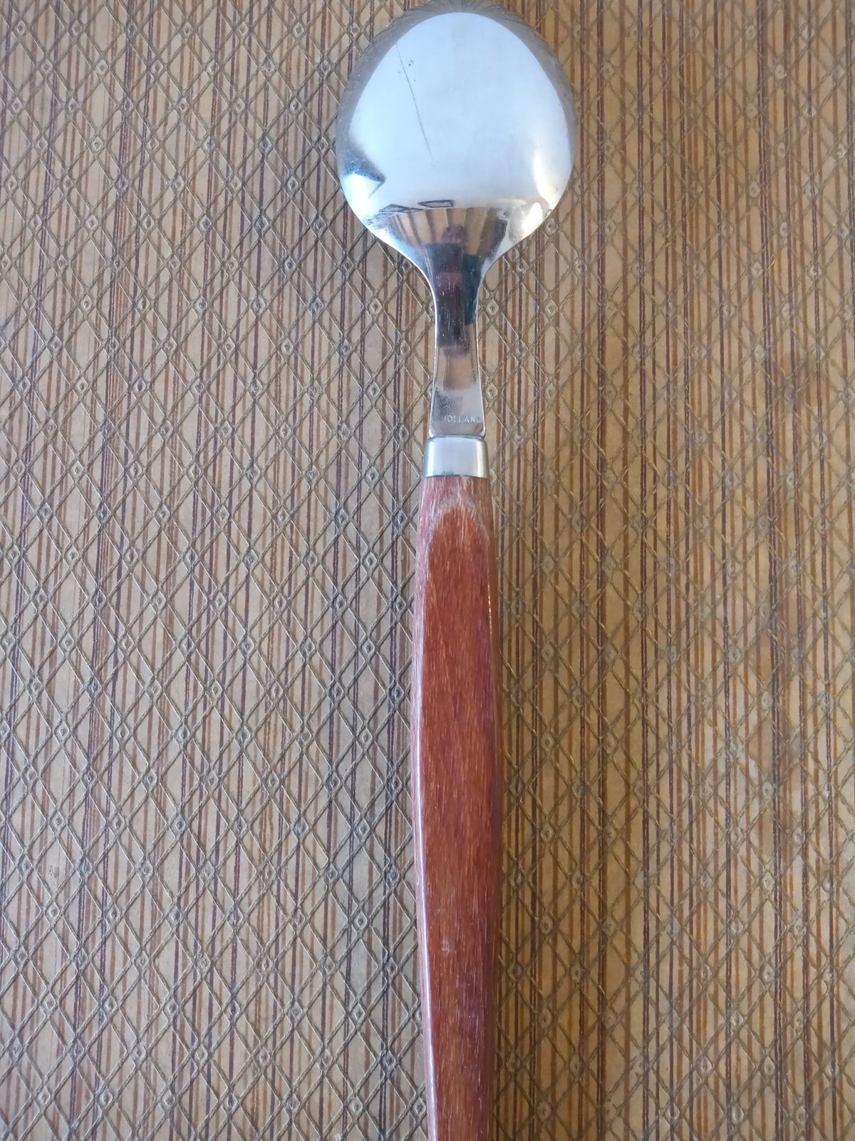 Mid Century Dutch Teak And Stainless Steel 26 Piece Cutlery Canteen photo 200.0