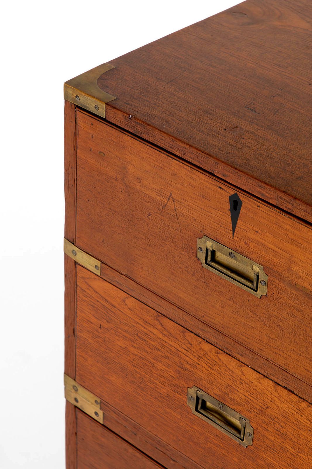 photo furniture 19th Century Teak Campaign Chest