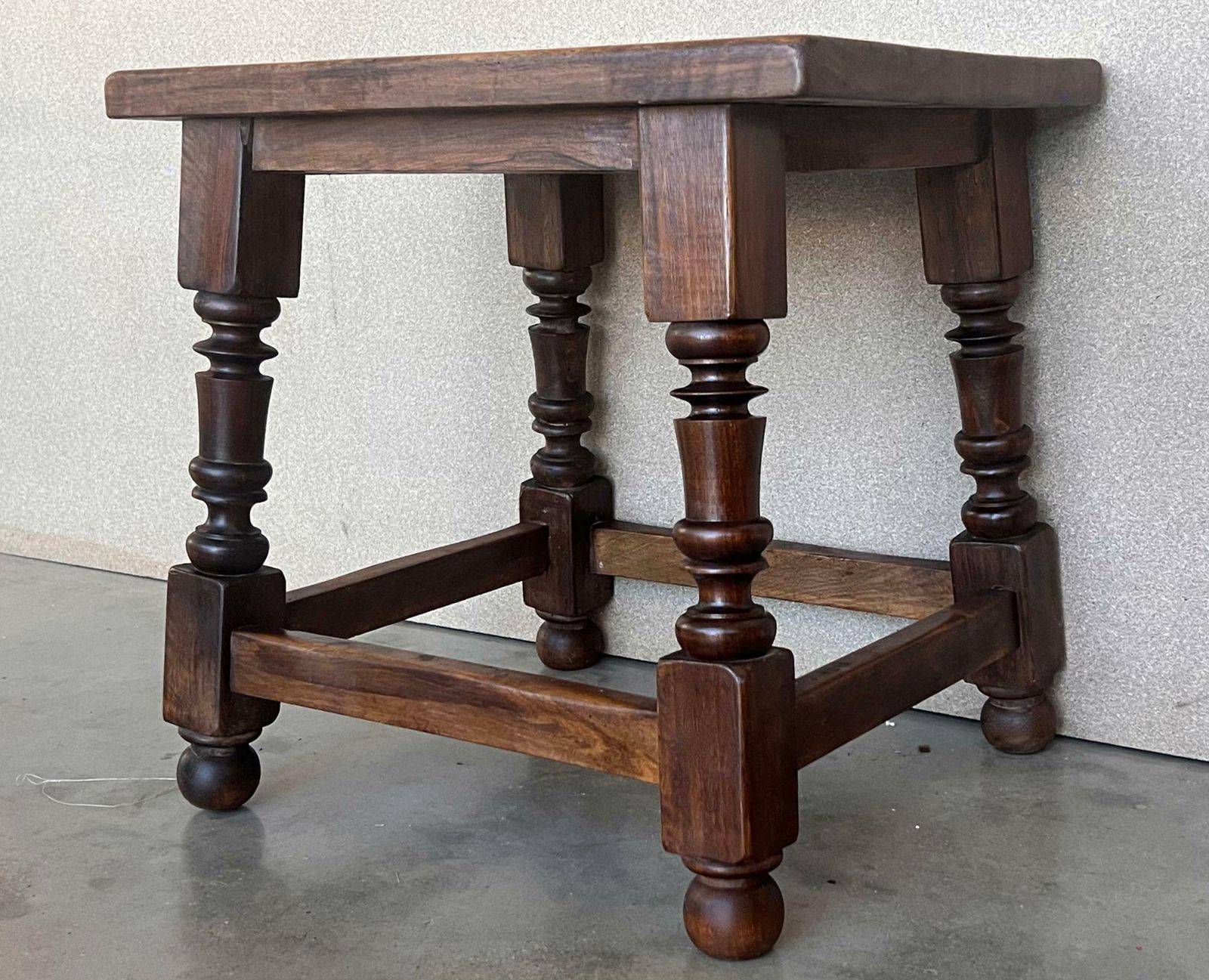Tabouret / banc en chêne anglais, XIXe siècle photo buy