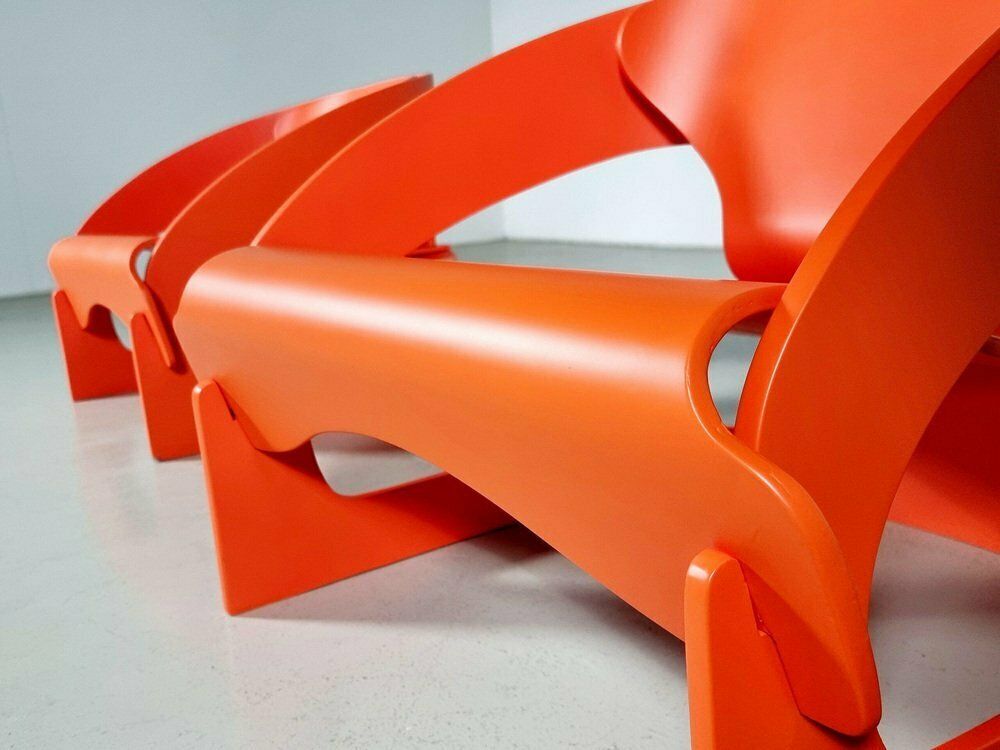 4801 Chairs By Joe Colombo For Kartell, 1960s, Set Of 2 photo vinterior
