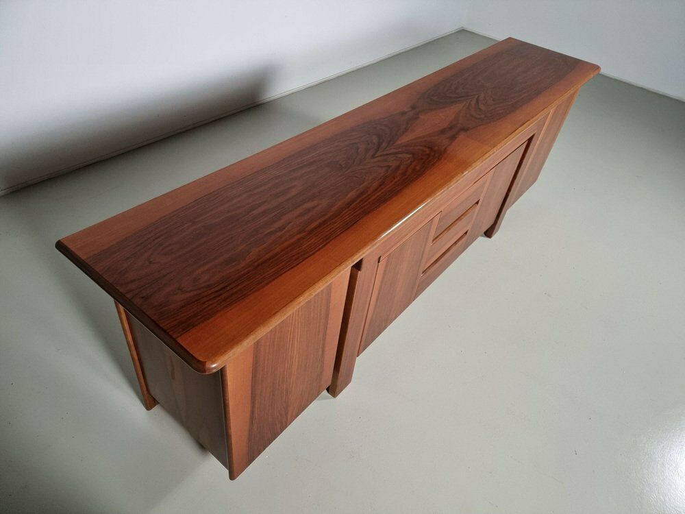 Sapporo Sideboard In Walnut By Mario Marenco For Mobil Girgi, 1970s photo 7641.0