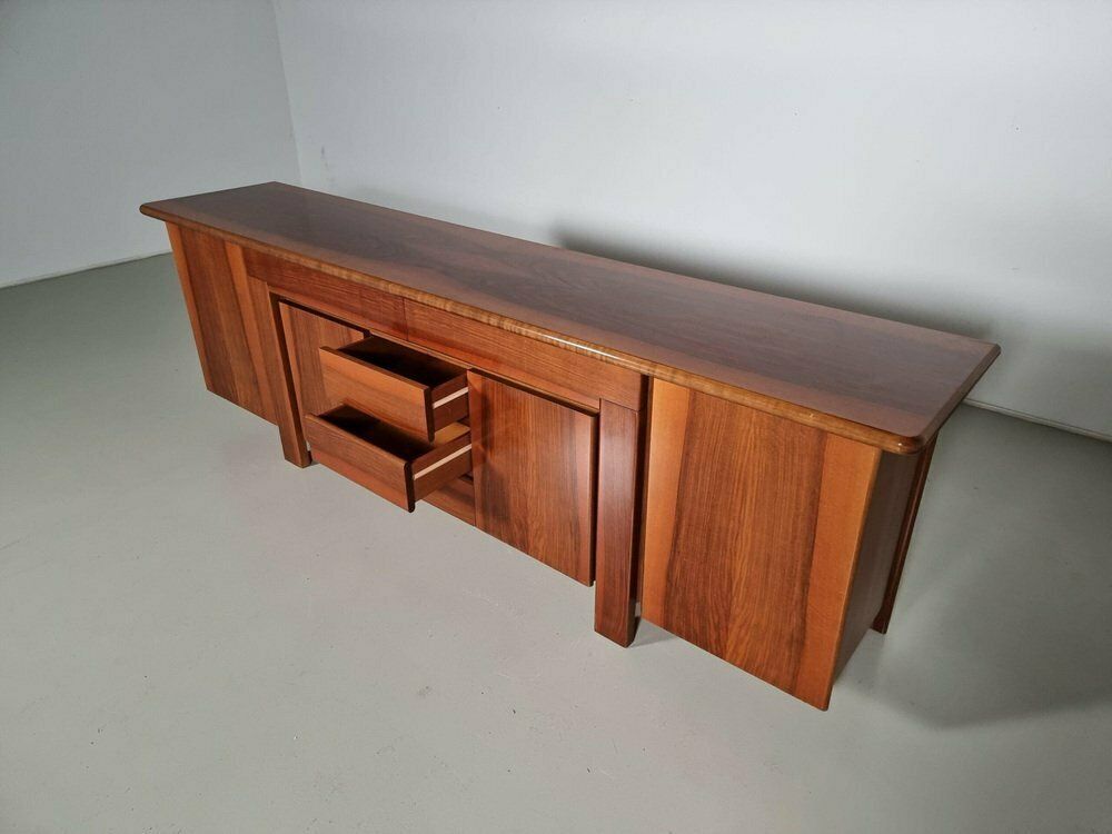 Sapporo Sideboard In Walnut By Mario Marenco For Mobil Girgi, 1970s photo buy
