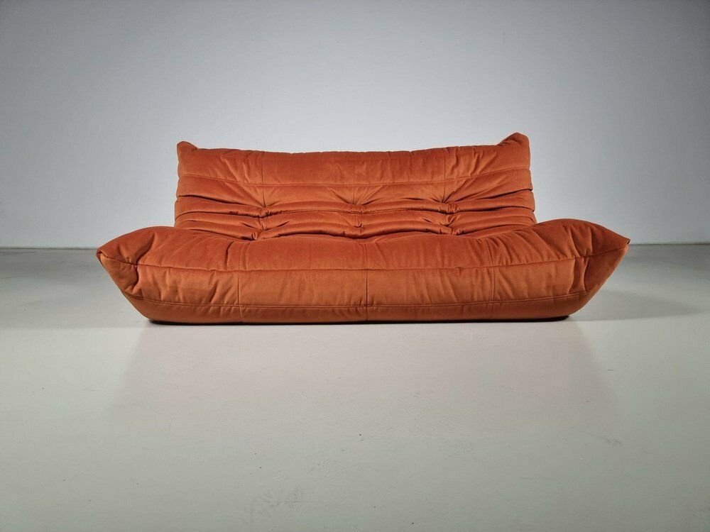 Togo 3 Seater Sofa By Michel Ducaroy For Ligne Roset, 1970s