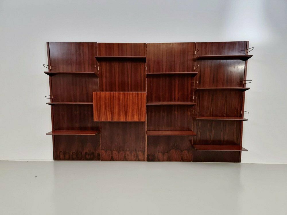 Wall Unit By Finn Juhl For Bovirke, Denmark, 1960s photo furniture