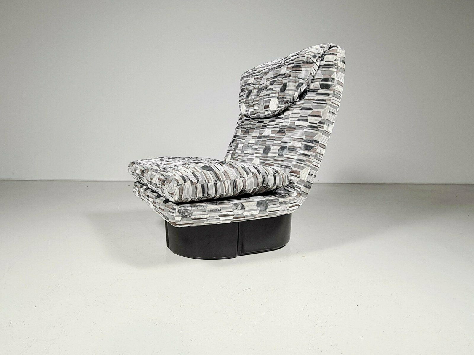 Fabric And Fiberglass Comfort Armchair By T. Ammannati & G.P. Vitelli, Italy, 1970s photo furniture
