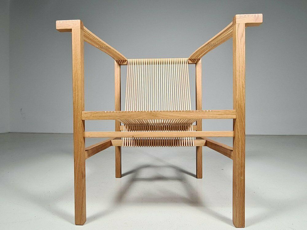 Fauteuil 21 Slat Chair By Ruud Jan Kokke, The Netherlands photo Furniture