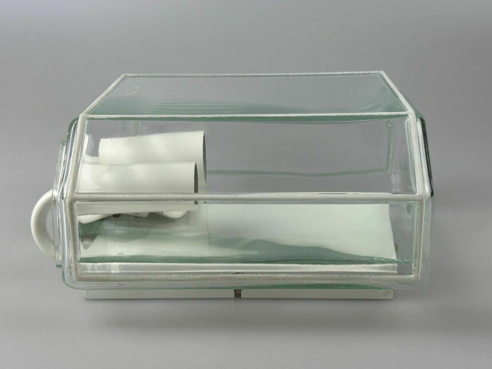 photo furniture 60s 70s Wall Lamp Glashütte Limburg Germany Glass & Metal Age Design