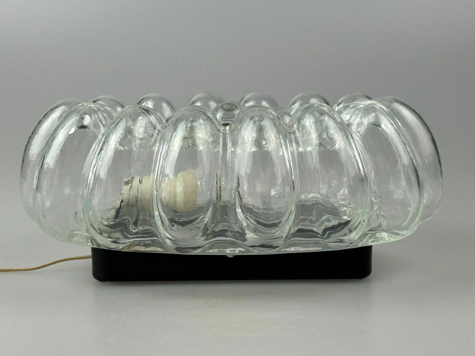 60s 70s Wall Lamp Made Of Glass & Metal Bubble Wall Sconce Space Age Design photo buy