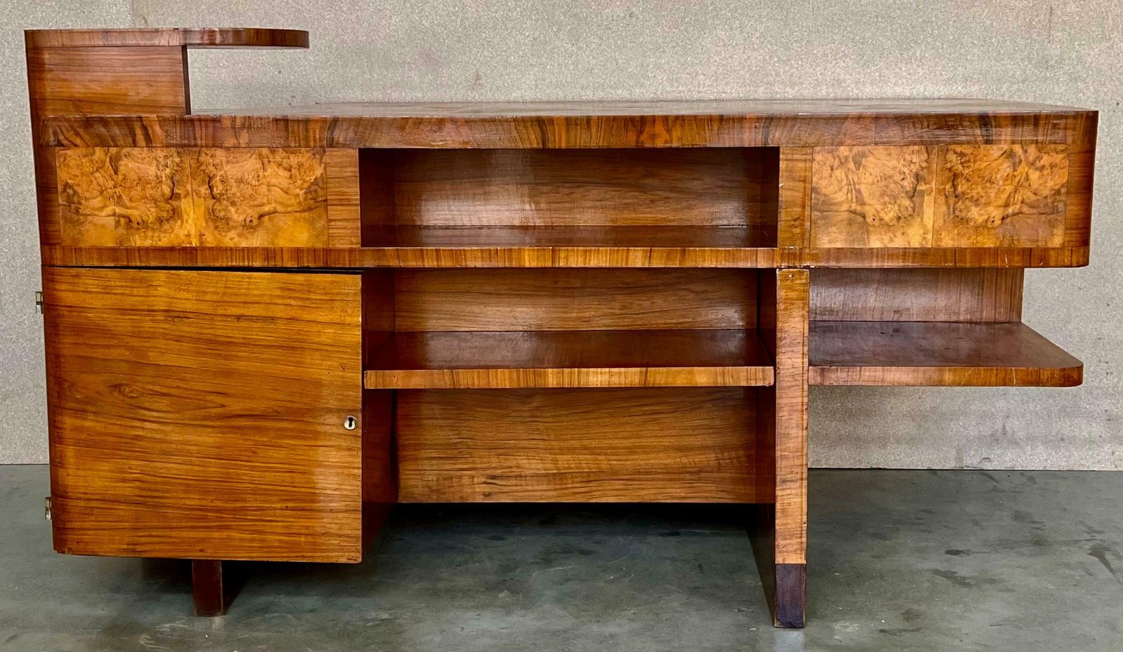 Bureau Art déco à deux faces et deux niveaux photo furniture
