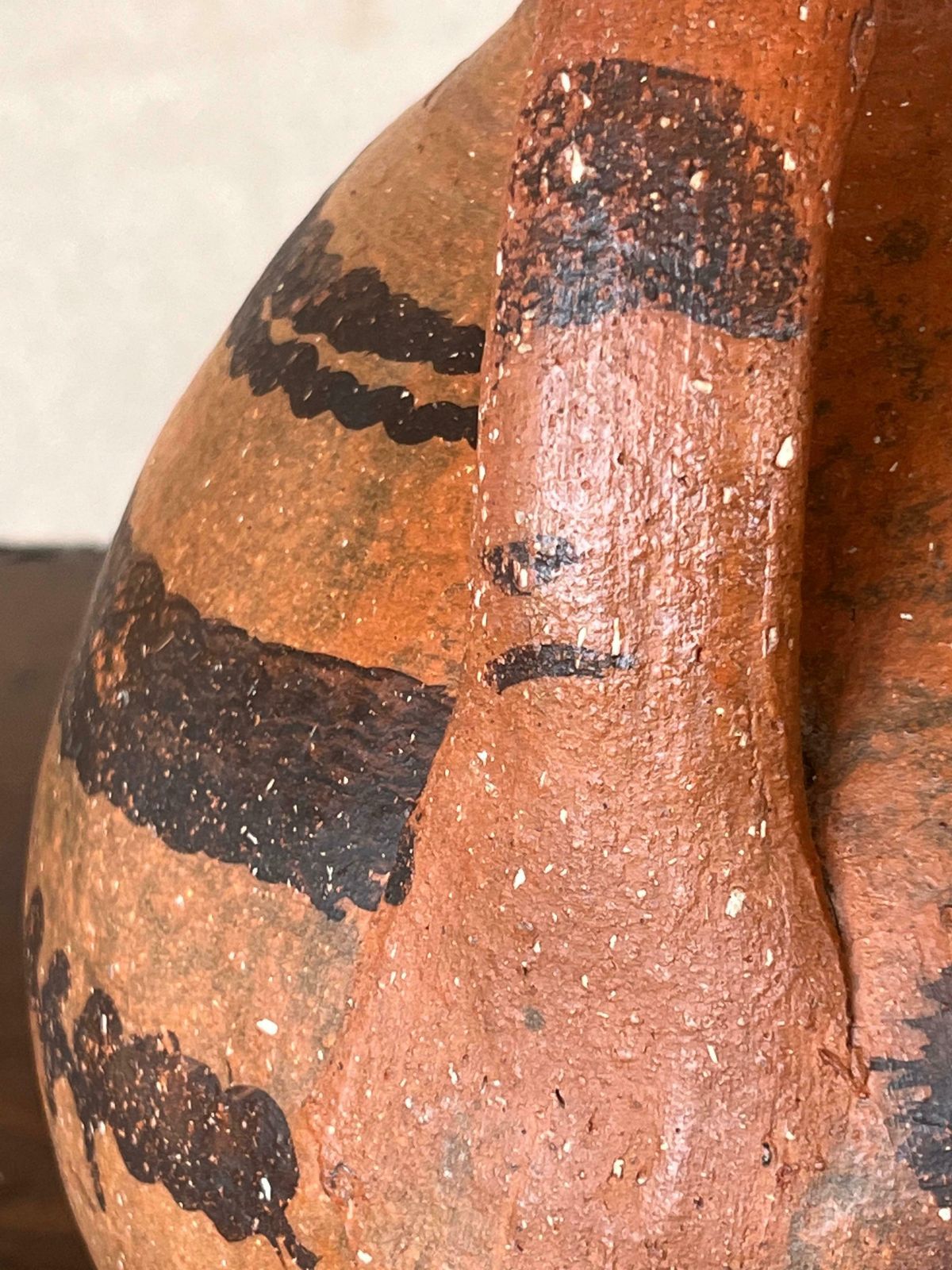 photo for sale Pichet de mariage du XVIIIe siècle, « Cantaro » de Calanda, Espagne, vase en terre cuite