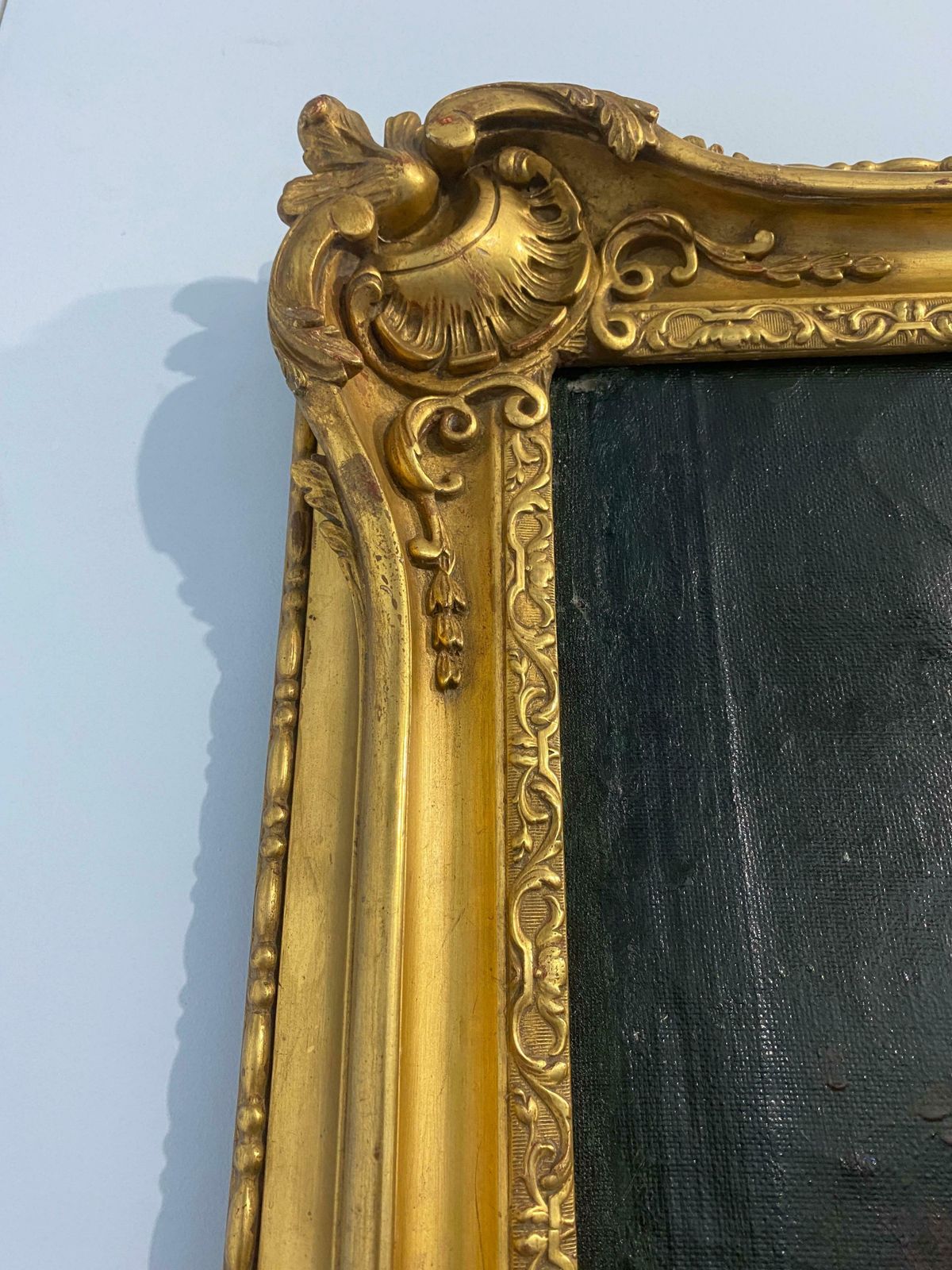 Art Antique Oil Painting "Still Life," Signed, France, Early 1900s photo
