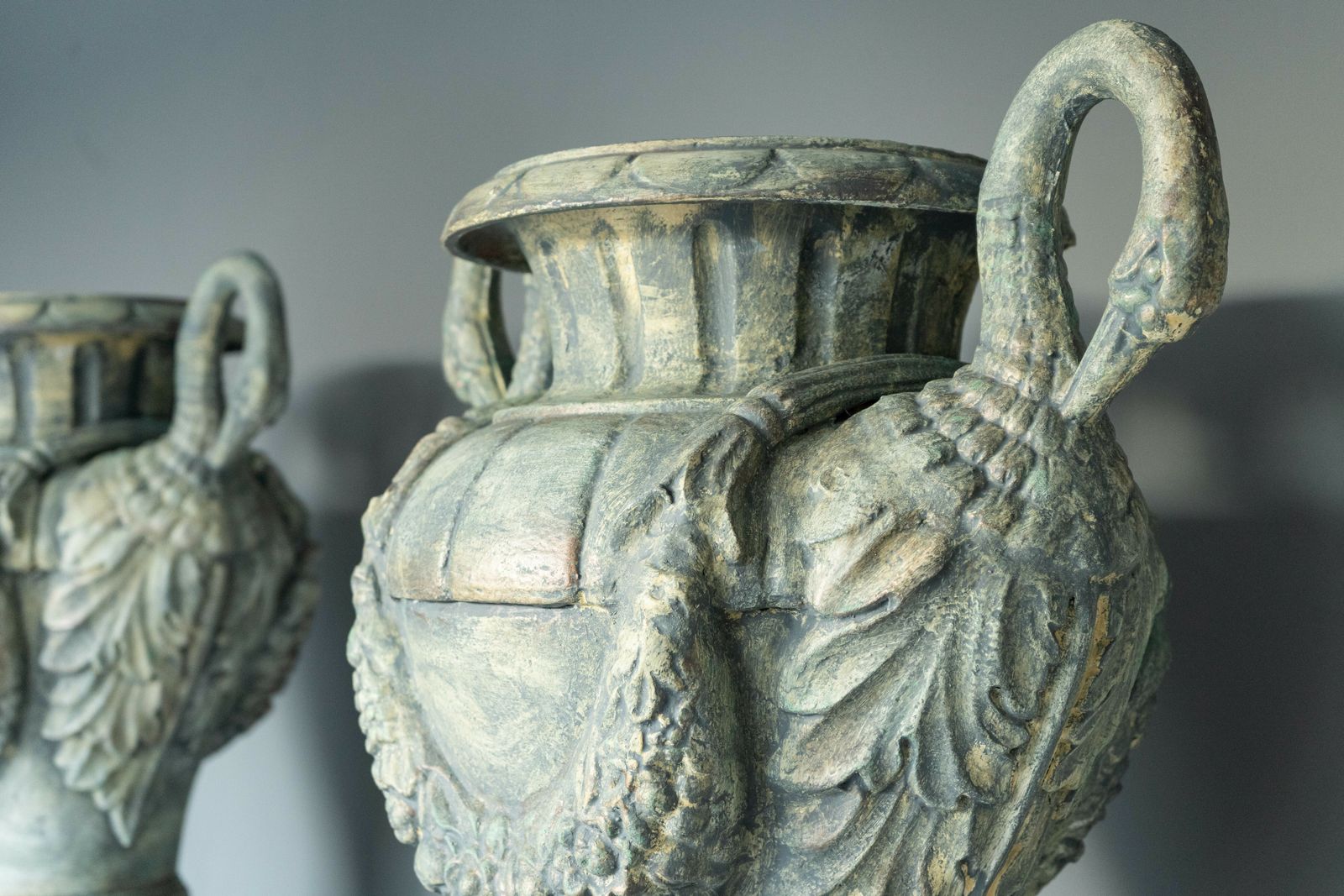 Pair Of French Antique Urns photo 4500.0