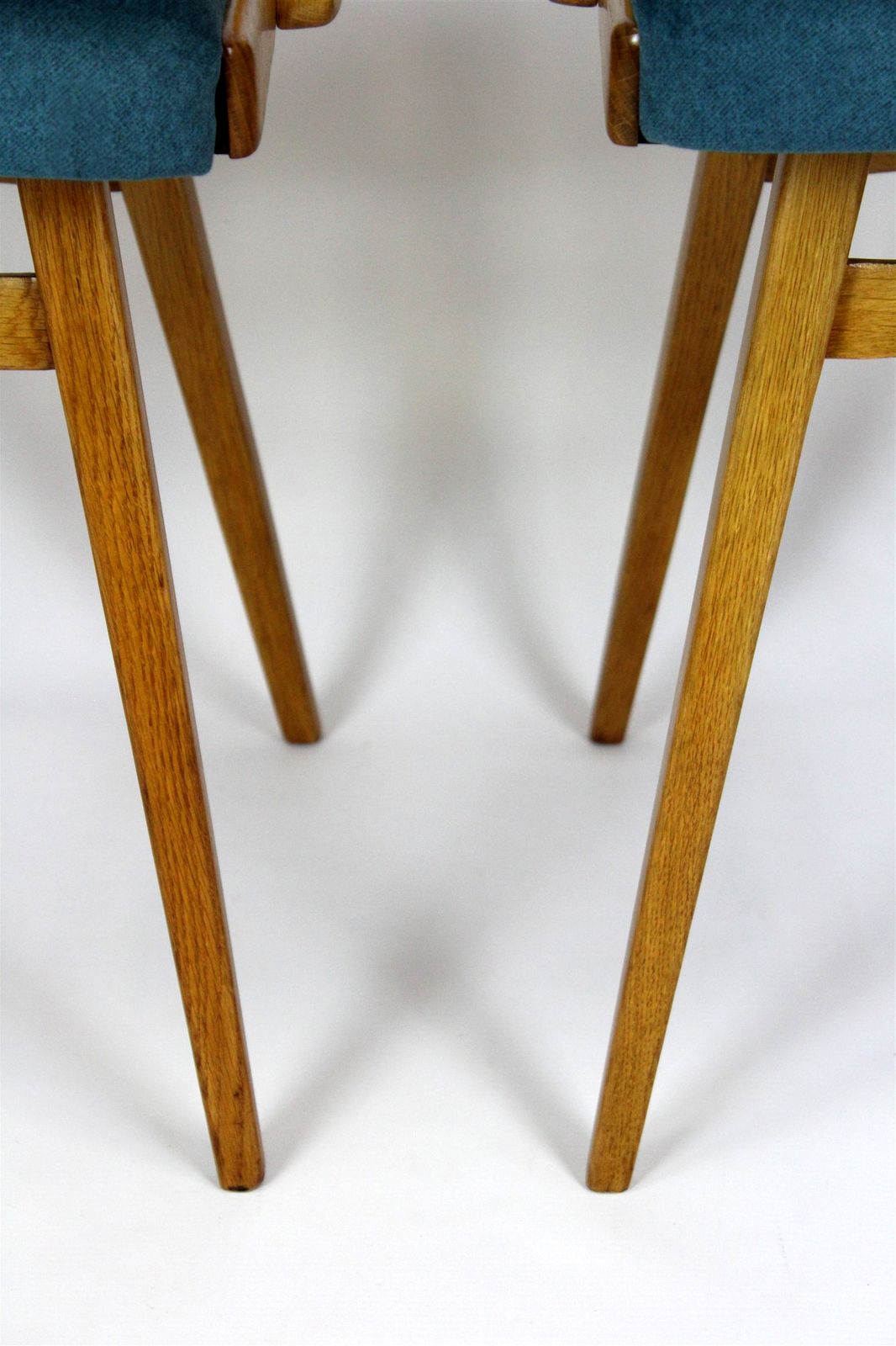 Restored Dining Chairs From Interier Praha, 1960s, Set Of 4 photo vinterior