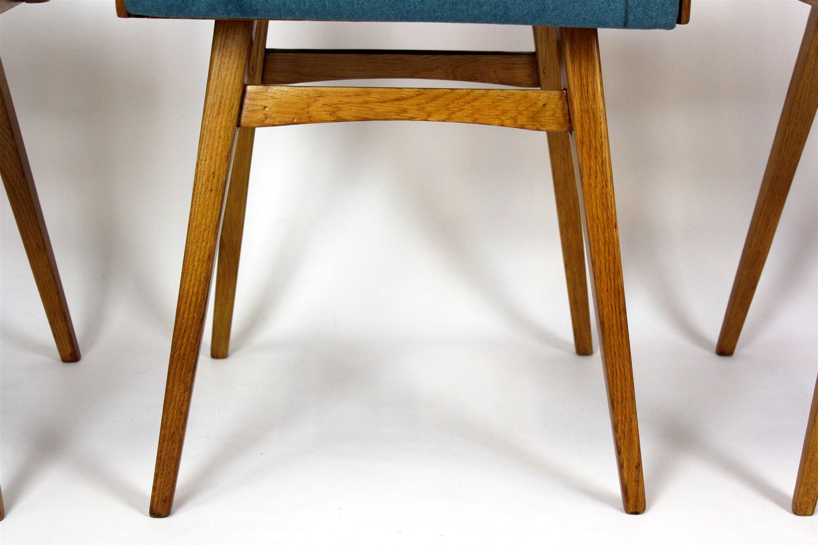 Restored Dining Chairs From Interier Praha, 1960s, Set Of 4 photo vintage