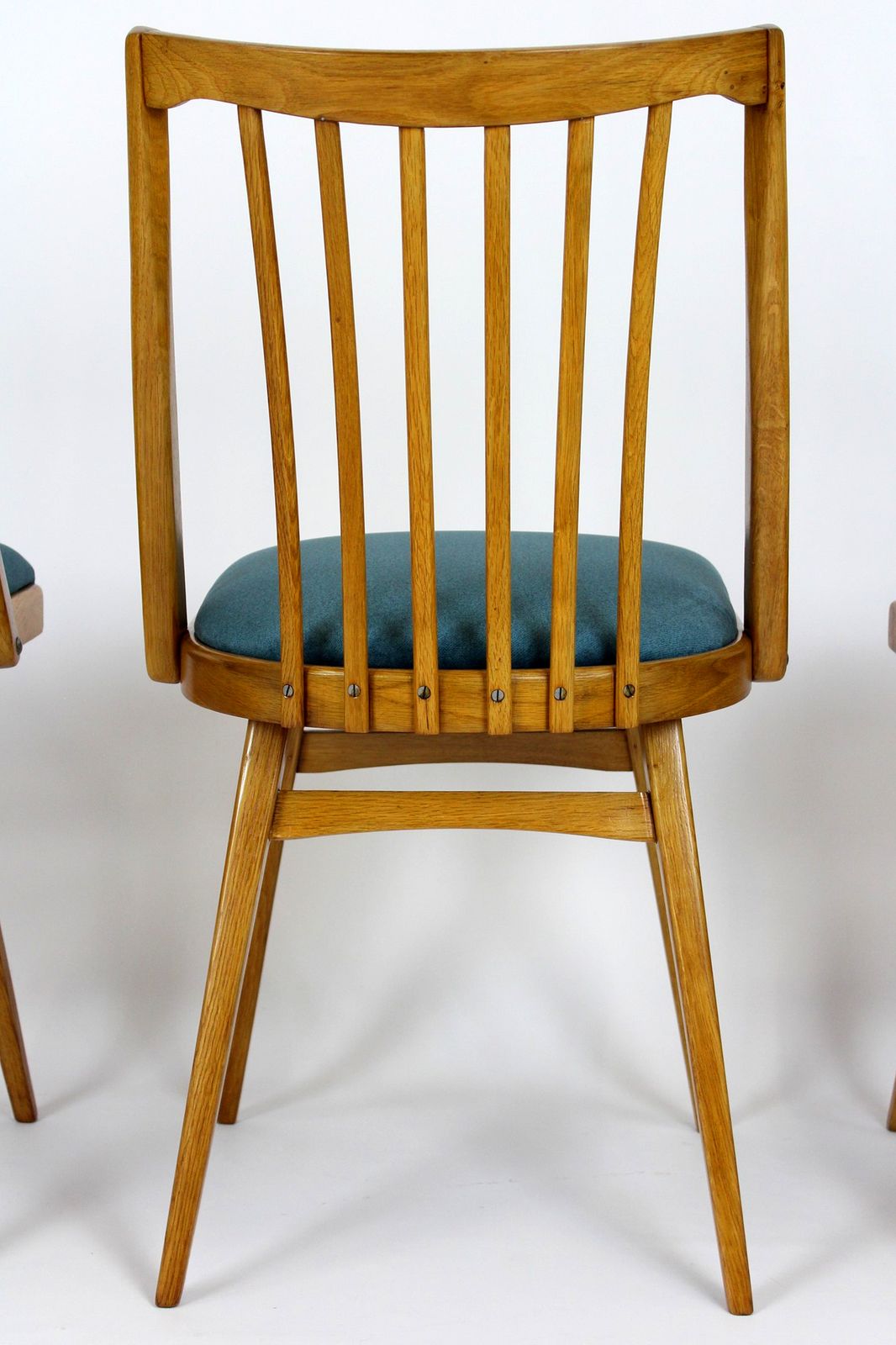 photo furniture Restored Dining Chairs From Interier Praha, 1960s, Set Of 4