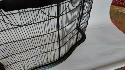 Edwardian Wire Mesh Nursery Fender photo for sale