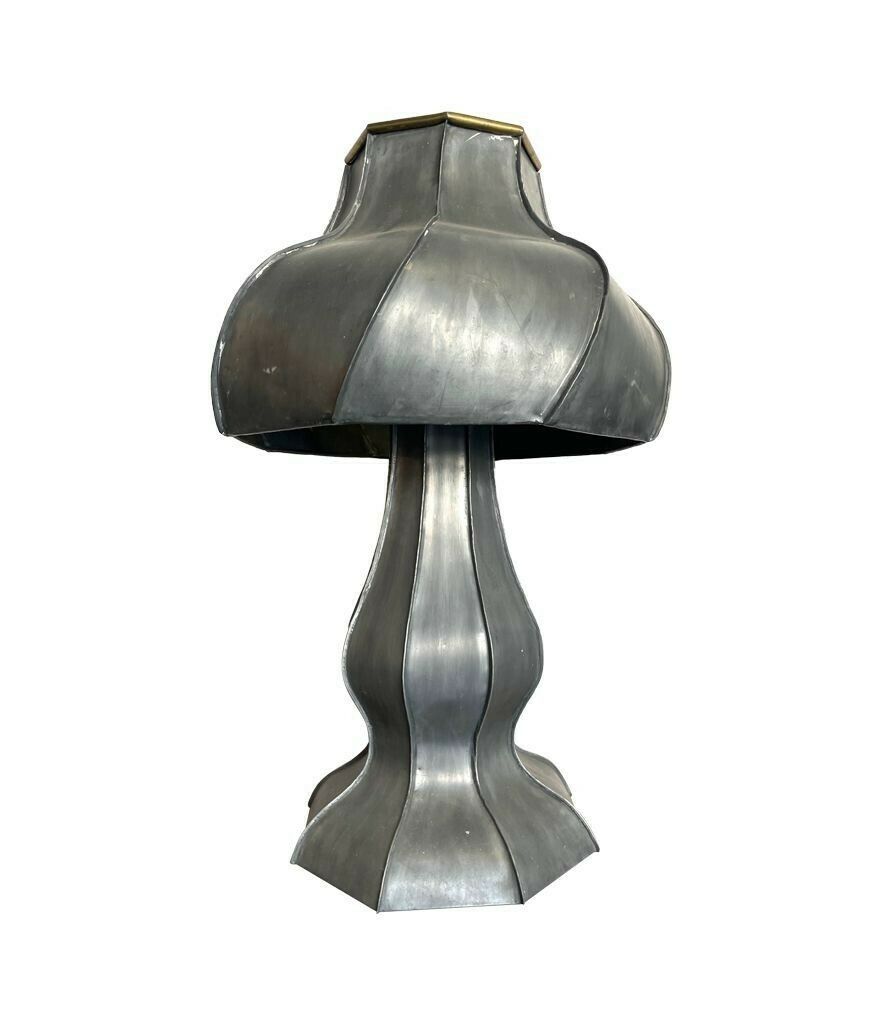 A Totally Unique Handmade Art Nouveau Style Lamp By Dutch Artist