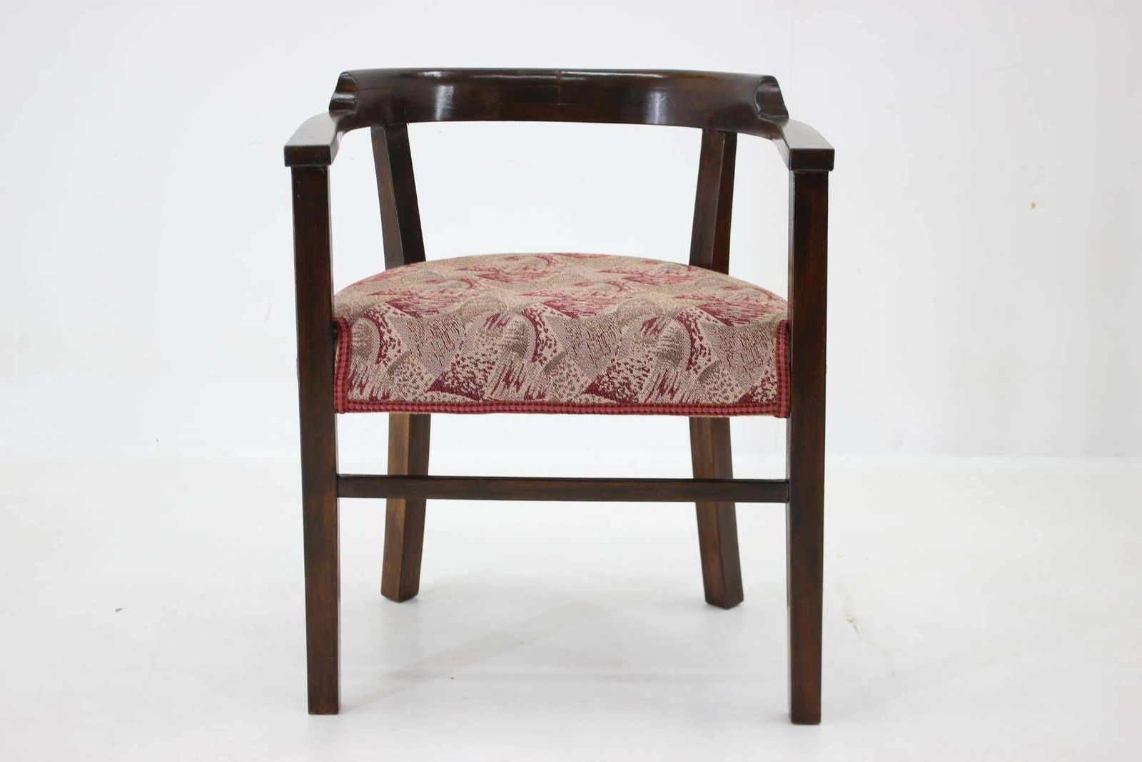 1940s Beech Bentwood Armchair, Czechoslovakia photo 526.0