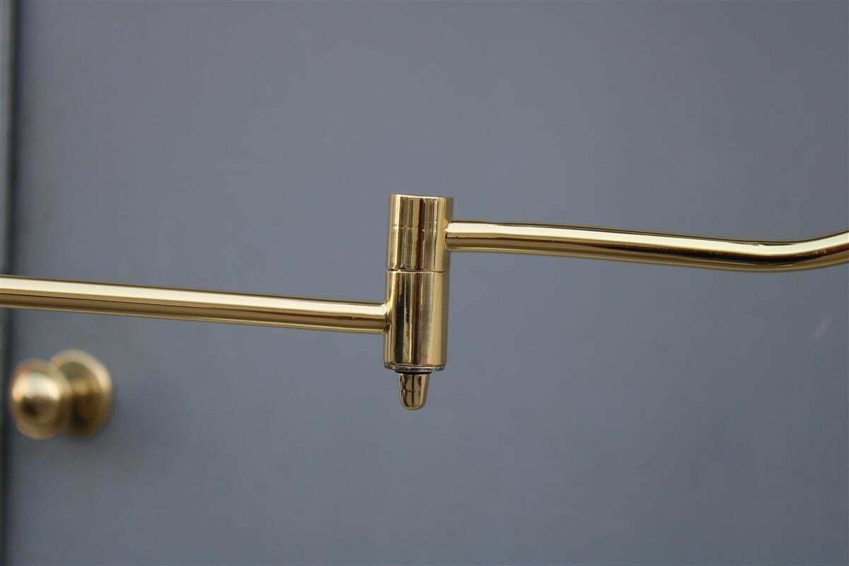 photo buy Italian Mid Century Floor Lamp Brass Parts Extensible