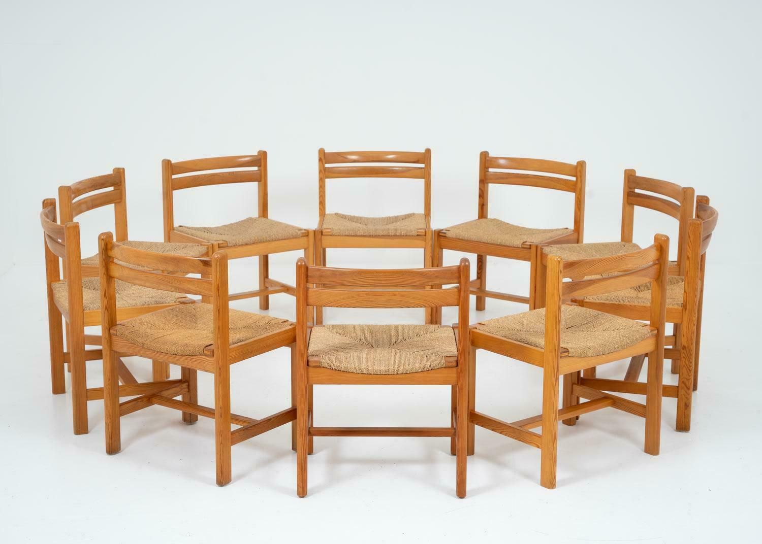 Scandinavian Midcentury Dining Chairs "Asserbo" By Børge Mogensen photo furniture