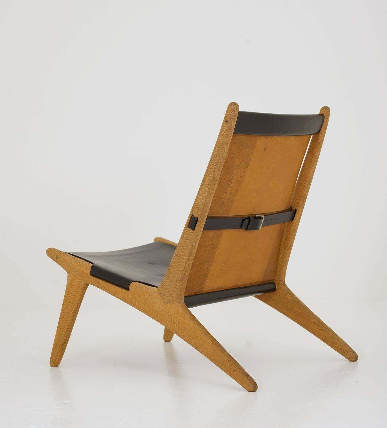Hunting Chair 204 By Uno & östen Kristiansson For Luxus, Sweden photo Furniture