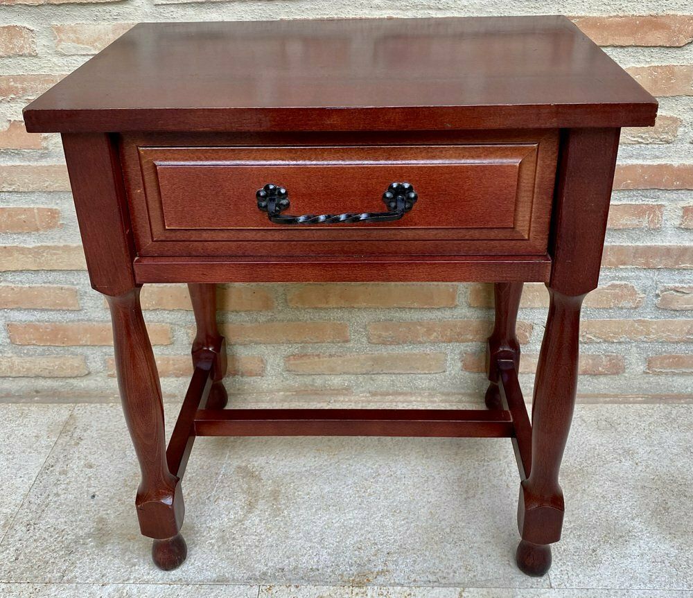 Mid 20th Century Nightstand With One Drawer  1960s photo for sale
