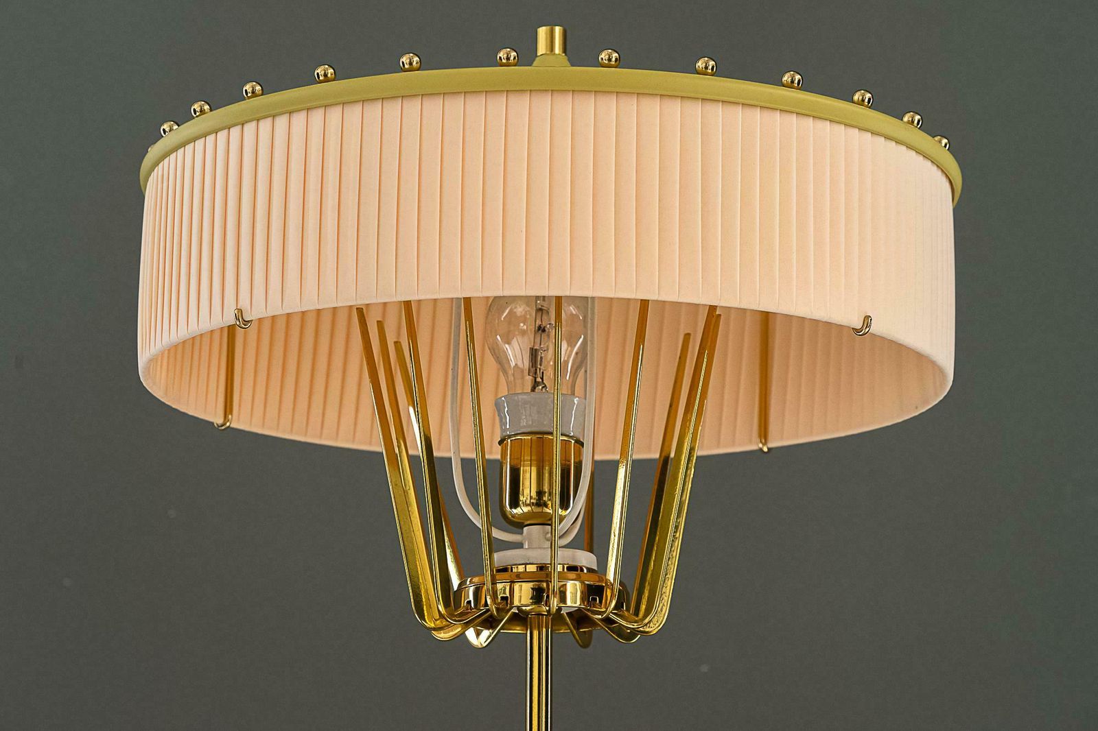 Rare J.T Kalmar Floor Lamp Vienna Around 1950s photo Lighting