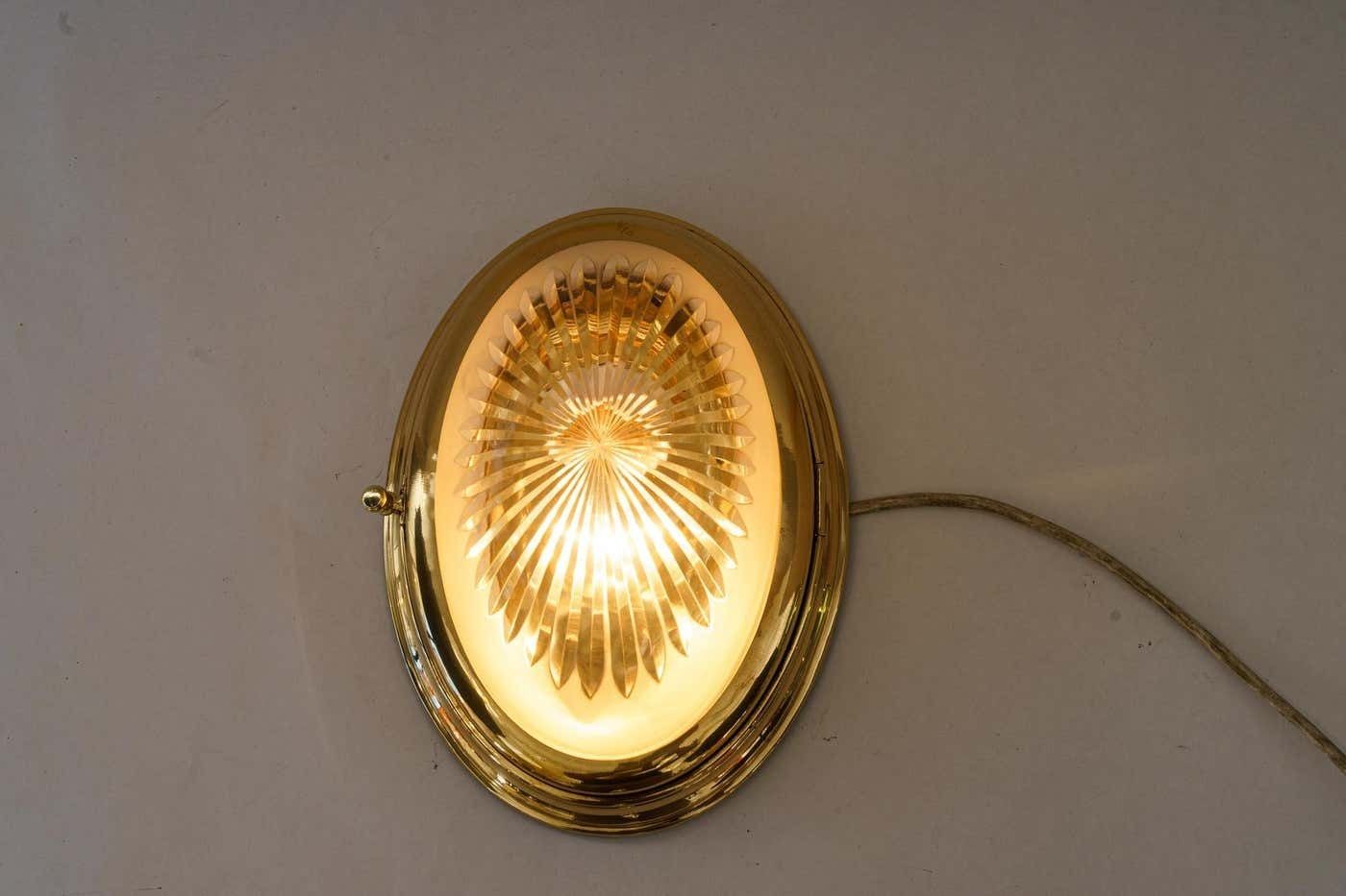 photo buy Art Deco Wall Or Ceiling Lamp With Cut Glass Shade Vienna Around 1920s