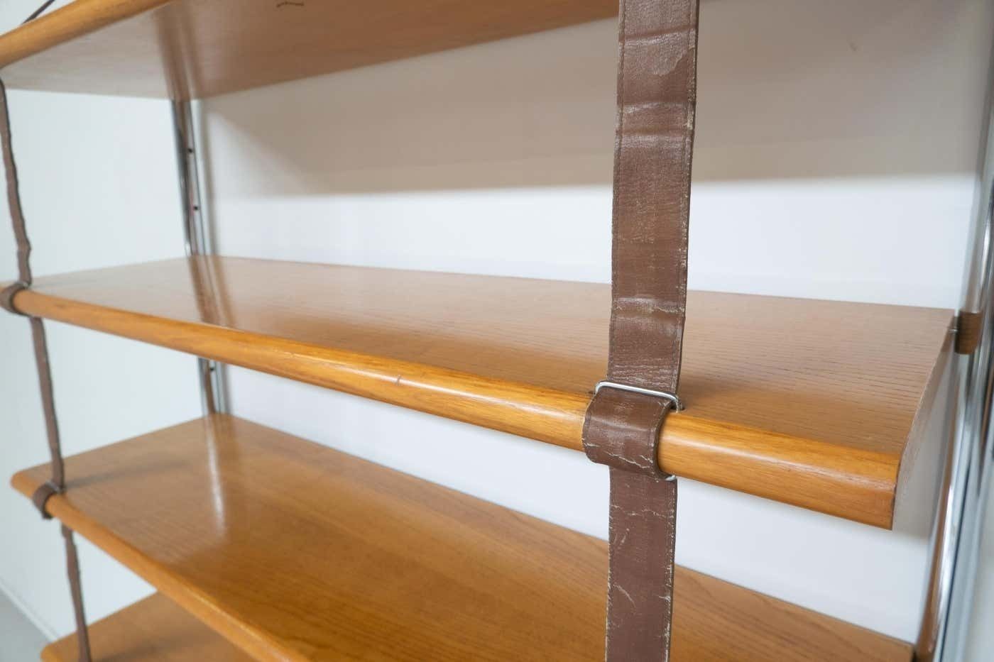 Jumbo Bookcase By Luigi Massoni For Poltrona Frau, Italy, 1970s photo for sale