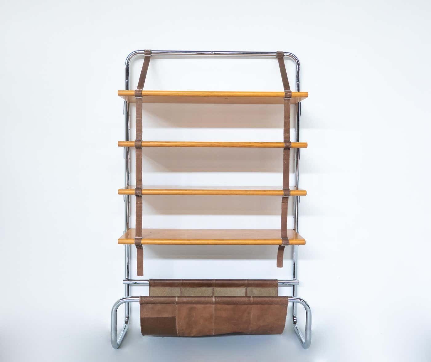 Jumbo Bookcase By Luigi Massoni For Poltrona Frau, Italy, 1970s photo vintage