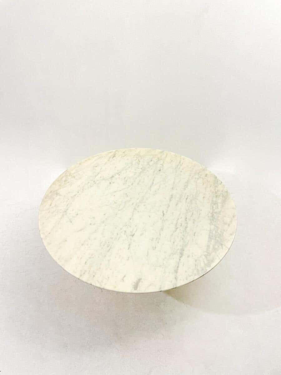 Mid Century Marble Coffee Table By Eero Saarinen For Knoll International, 1960s photo vinterior