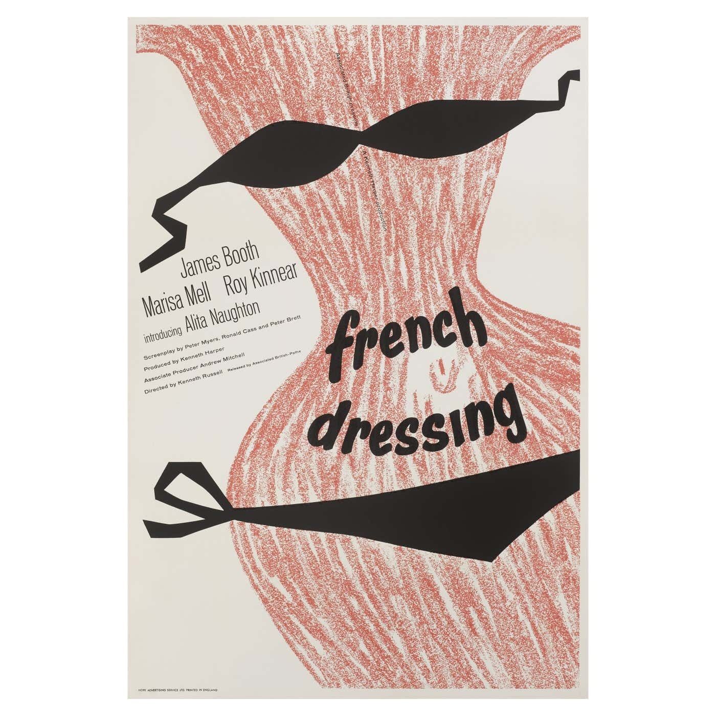 French Dressing Original British Film Poster For 1963