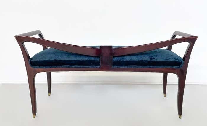 Mid Century Modern Bench By Emilio Lancia  Italy  1930s photo furniture
