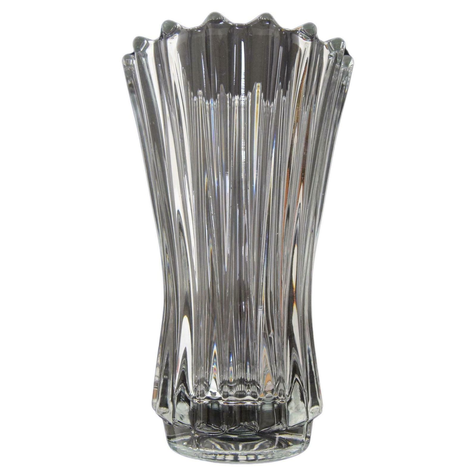 Art Crystal Glass Vase, Crystalex Novy Bor, 1970's. photo furniture