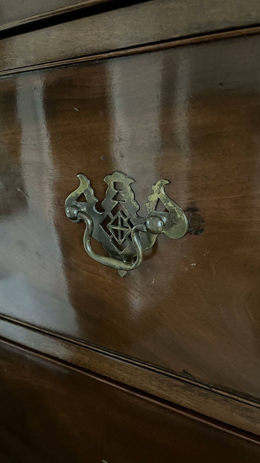 Georgian Chest On Chest With Brushing Slide photo for sale