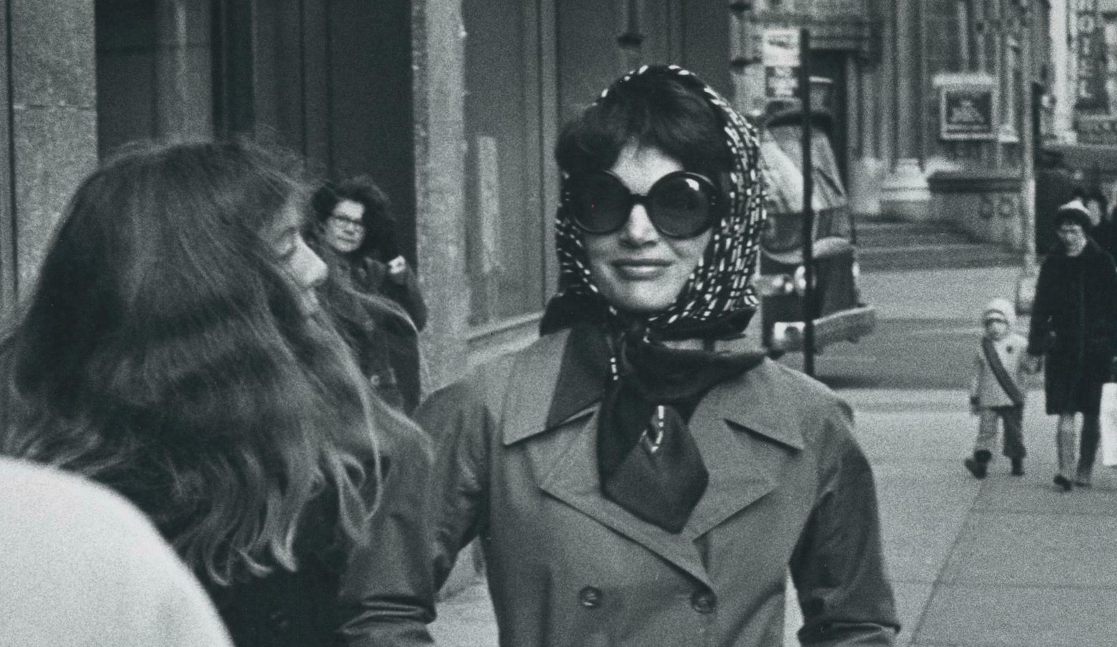 Ron Galella Jackie Kennedy; Street Photography; Circa 1970 photo furniture